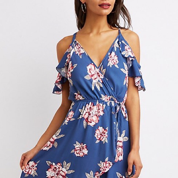 Charlotte russe wrap dress Clearance